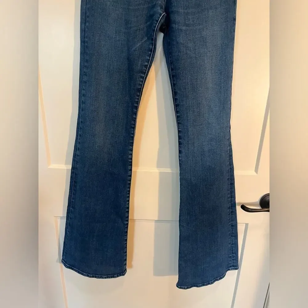 MiH Marrakesh High Rise Kick Flare Boho Western  Cowgirl Jeans sz 28